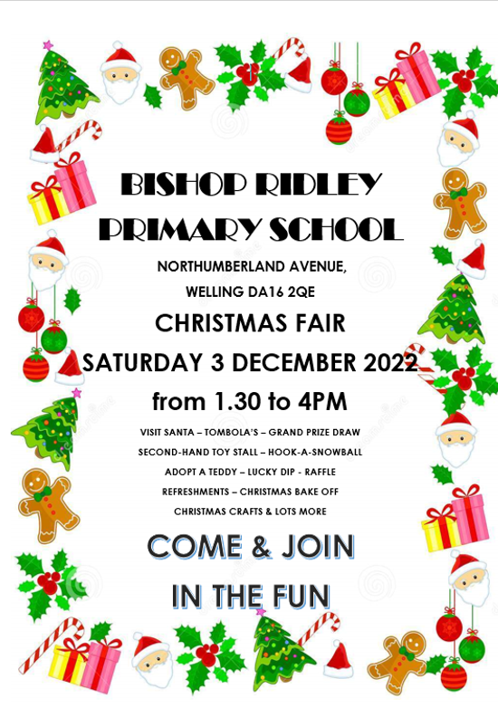 BR School Christmas fair 2022