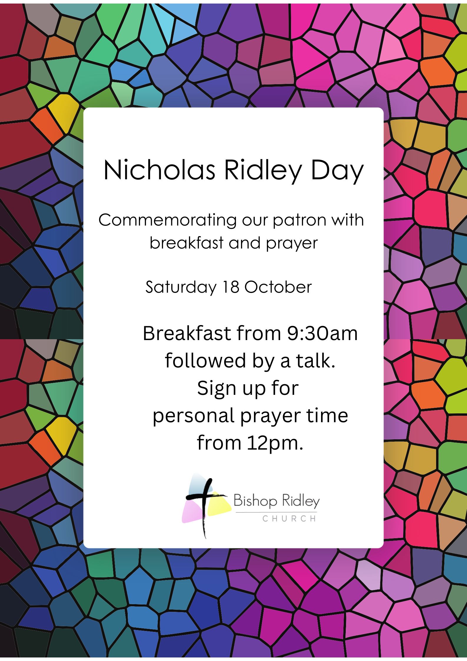 Nicholas Ridley Day 2025