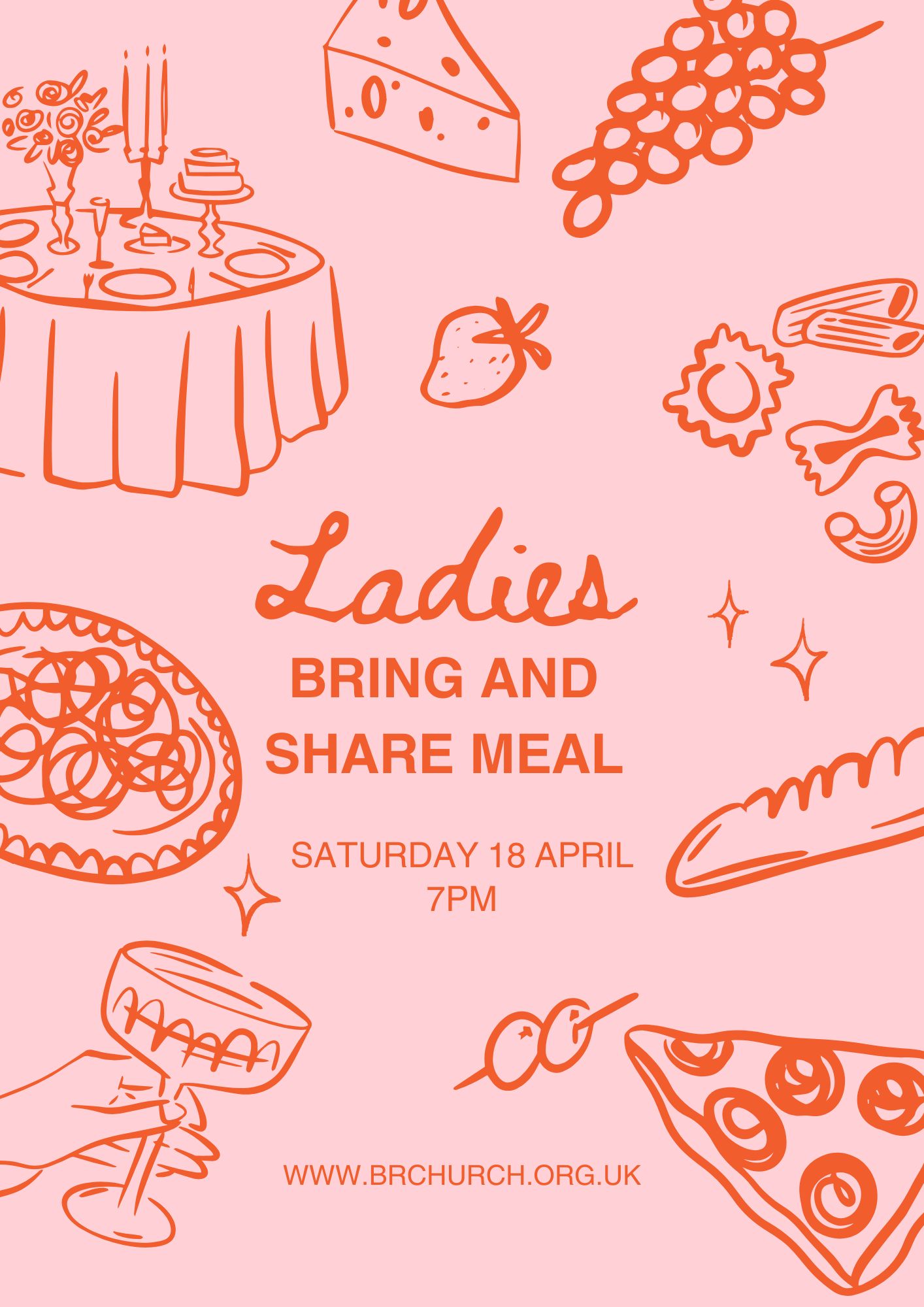 23.04.02 - Ladies meal 18 Apri